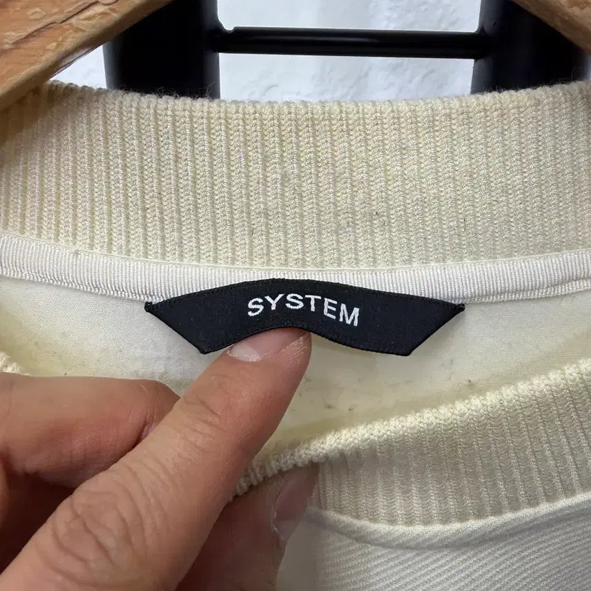 [BUNJANG] System Homme 22SS Crewneck Sweatshirt / 정품) 시스템옴므 한섬 22ss 맨투맨 100
