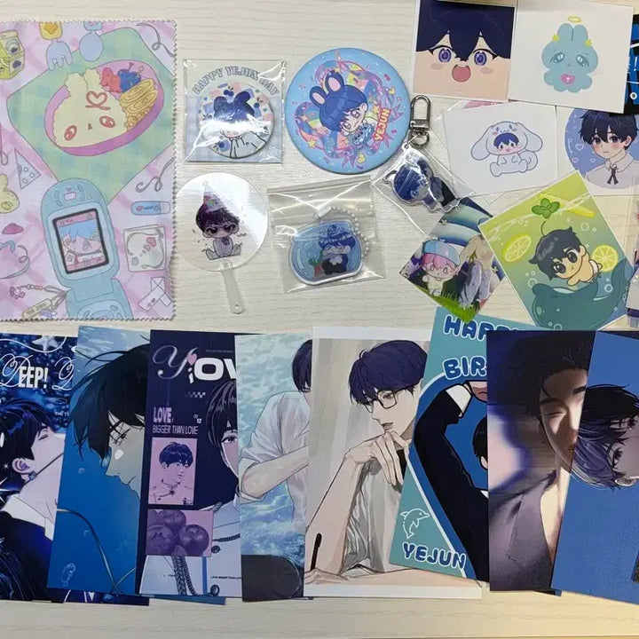 [BUNJANG] PLAVE Yejun 2024 Birthday Cafe Bundle Set / 플레이브 예준 2024 생일카페 생카 특전 엽서 전프레 럭드 일괄
