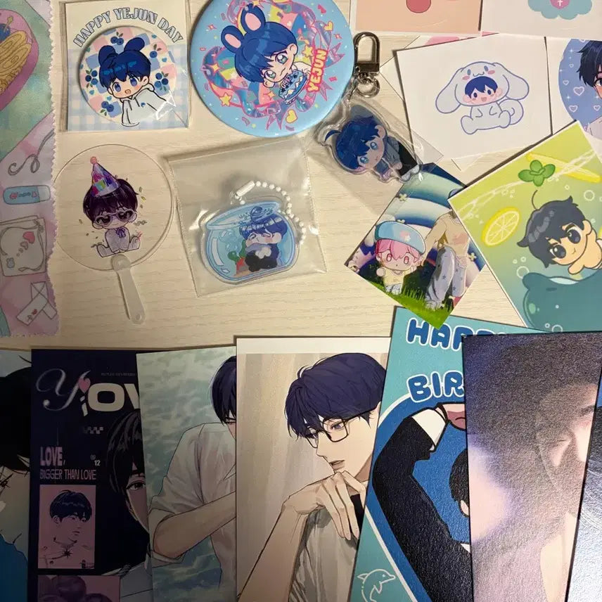 [BUNJANG] PLAVE Yejun 2024 Birthday Cafe Bundle Set / 플레이브 예준 2024 생일카페 생카 특전 엽서 전프레 럭드 일괄