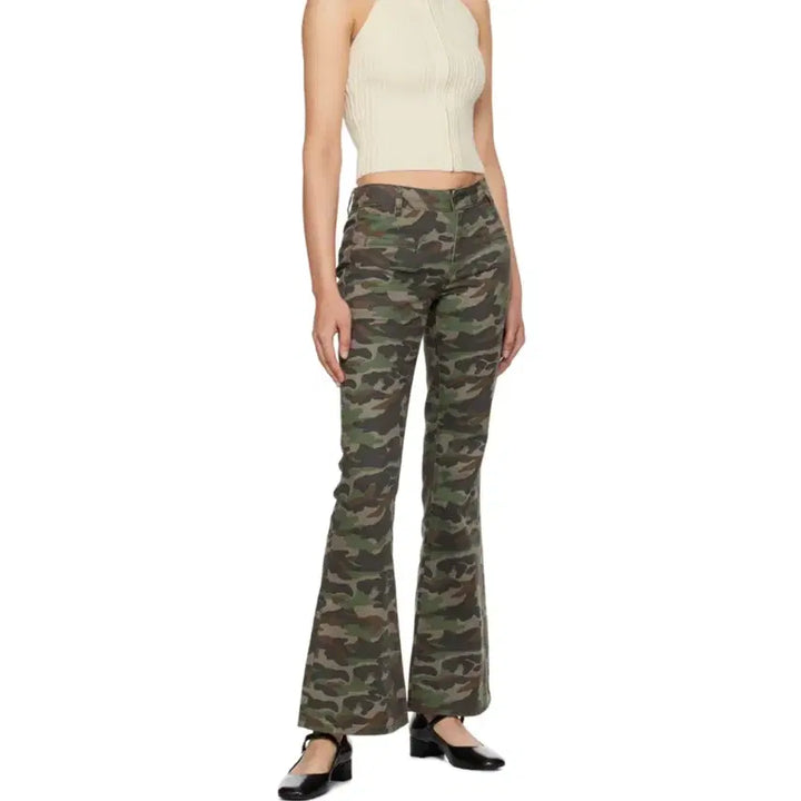 [BUNJANG] Fax Copy Express Camo Bootcut Pants / Fax Copy Express 카모 부츠컷