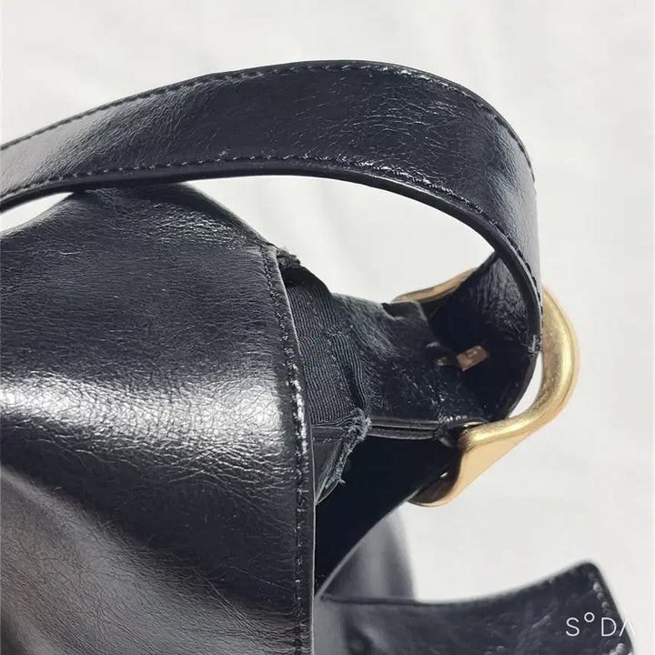 [BUNJANG] Lehaevre Sac de Jardin Leather Shoulder Bag / 루에브르 삭드자뎅 소가죽 숄더백