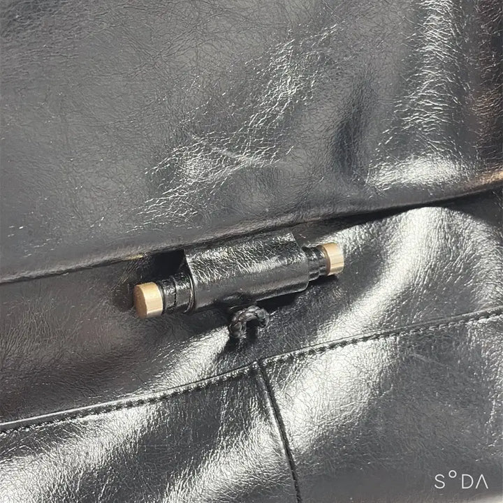 [BUNJANG] Lehaevre Sac de Jardin Leather Shoulder Bag / 루에브르 삭드자뎅 소가죽 숄더백