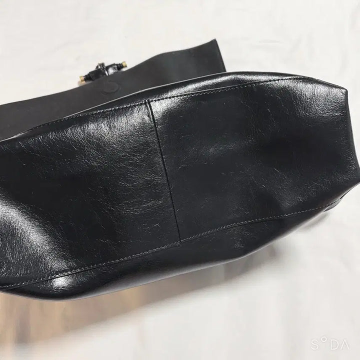 [BUNJANG] Lehaevre Sac de Jardin Leather Shoulder Bag / 루에브르 삭드자뎅 소가죽 숄더백