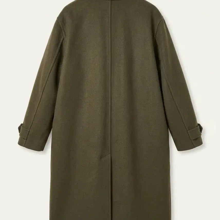 [BUNJANG] Gonak Balmacaan Coat Khaki / 고낙 발마칸 코트 카키