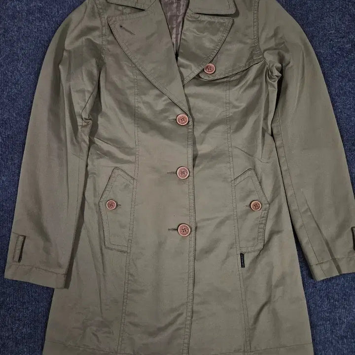 [BUNJANG] Calvin Klein Beige Trench Coat / 켈빈클라인 베이지 트렌치 코트(급처)
