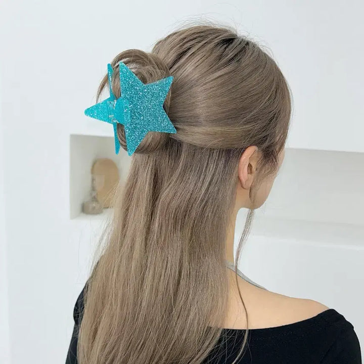 [BUNJANG] NewJeans Haerin Glitter Hair Clip / 뉴진스 해린 글리터 집게핀