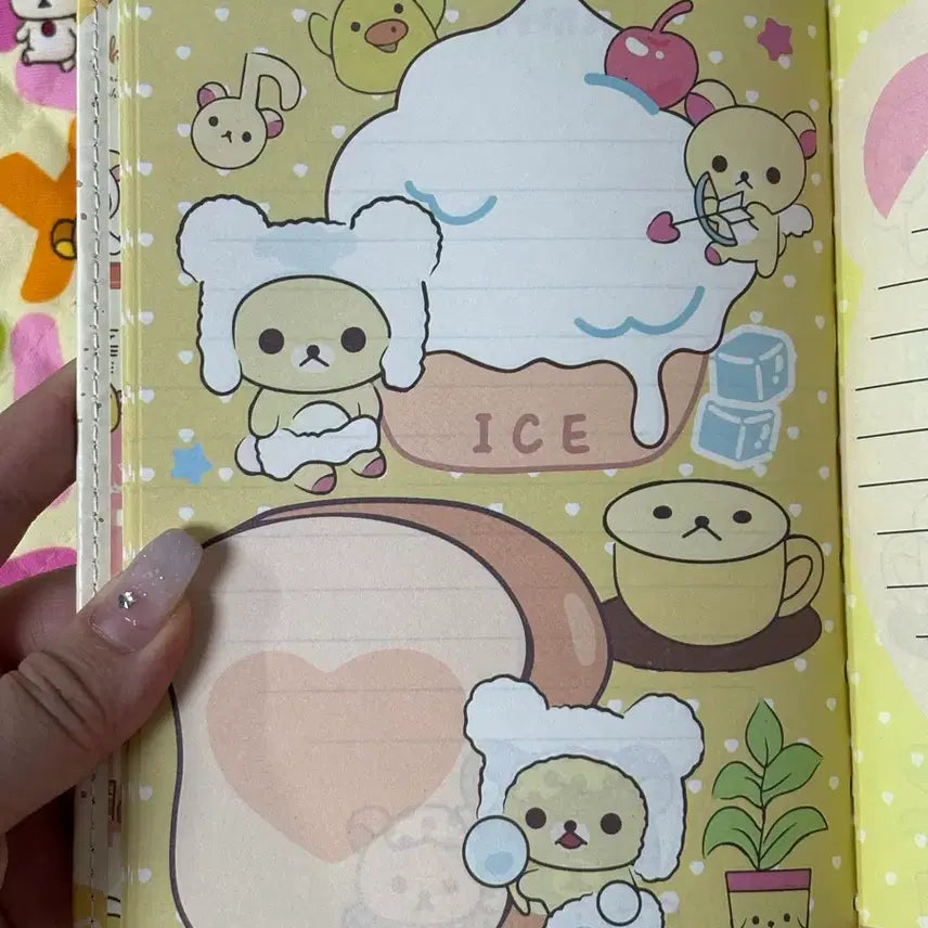 [BUNJANG] Rilakkuma Fluffy Diary / 리락쿠마 폭신 다이어리 [새상품]