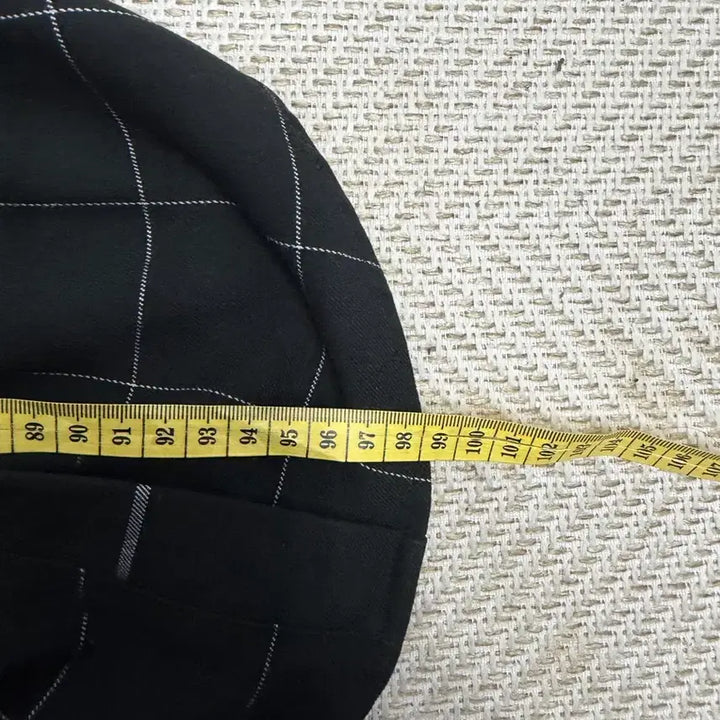 [BUNJANG] Maje Black Check Long Shirt Dress / 정품) 마쥬 블랙 체크 롱 셔츠형 절개 롱 원피스 1