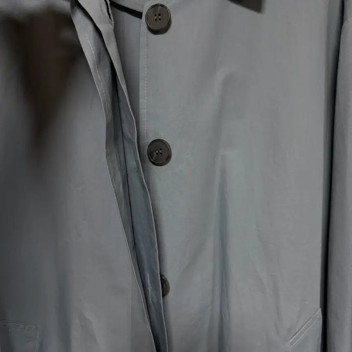 [BUNJANG] Blue Long Collar Jacket / 블루 롱 카라 자켓 새상품