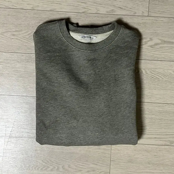 [BUNJANG] Blankroom Mud Gray Sweatshirt / 블랭크룸 맨투맨 머드그레이 1사이즈
