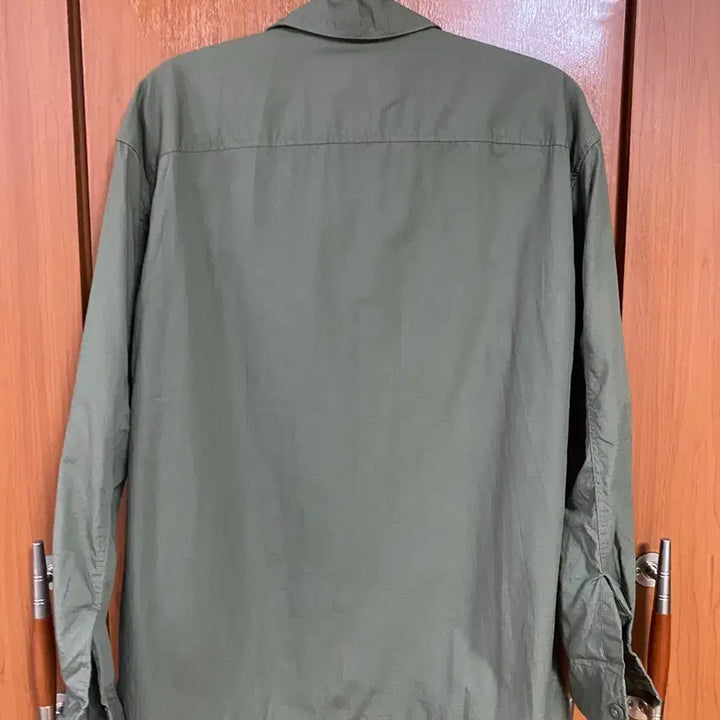 [BUNJANG] Uniqlo Military Ripstop Shirt - S Size / [UNIQLO] 유니클로 밀리터리 립스탑 셔츠 S사이즈
