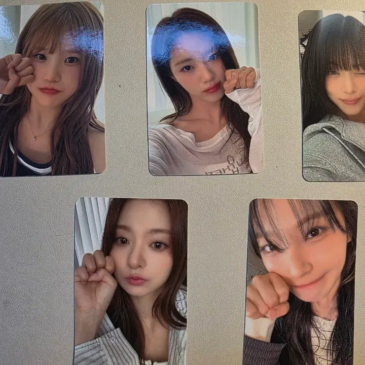 [BUNJANG] fromis_9 Cat Hand POB Bundle Set / 프로미스나인 고양이손 미공포 판매합니다 5장 일괄