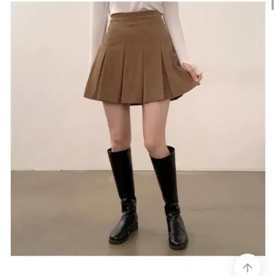 [BUNJANG] Brown Skirt / 브라운 치마