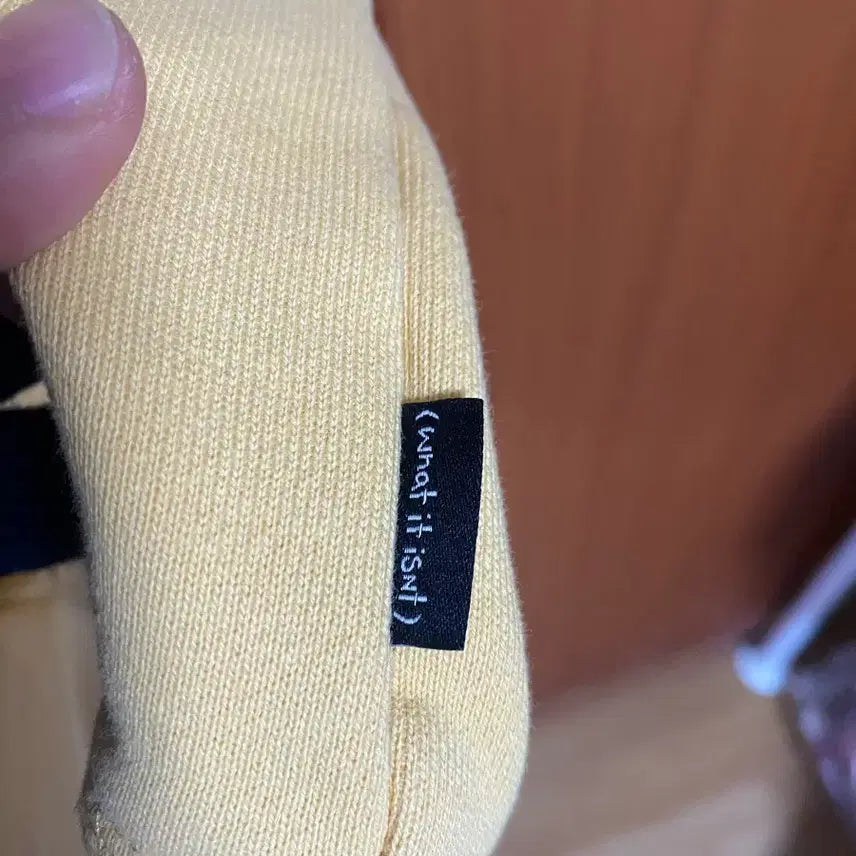 [BUNJANG] What It isnt Hooded Sweatshirt L Size / [What It isnt] 왓잇이즌트 후드티셔츠 L사이즈
