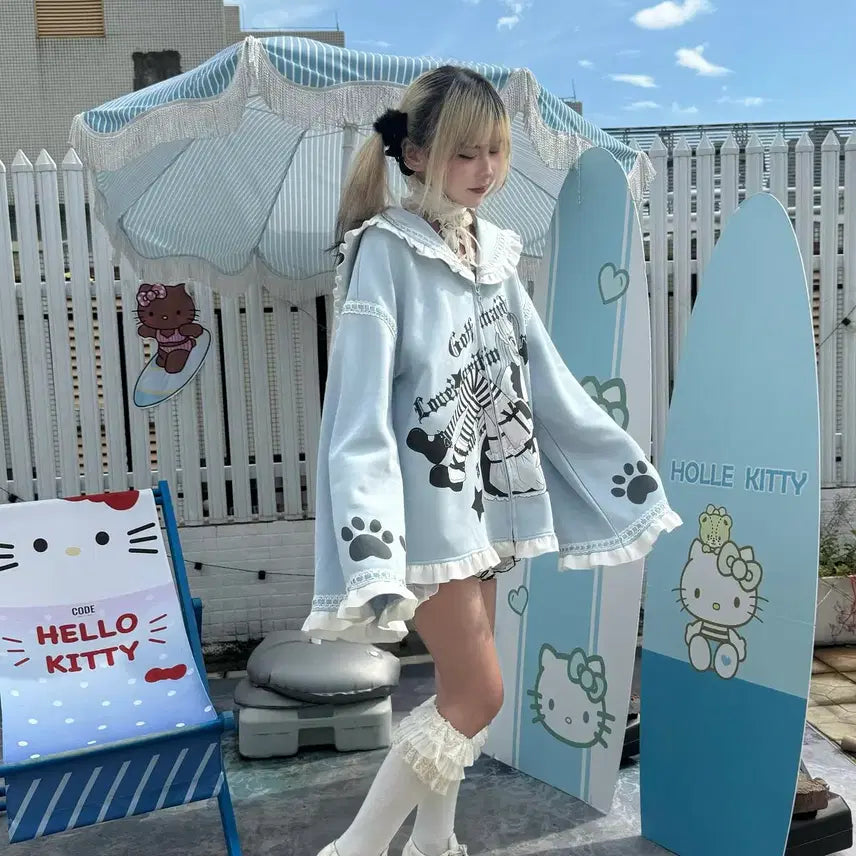 [BUNJANG] Subculture Sailor Collar Parka Jacket / 서브컬쳐 세일러 카라 파카