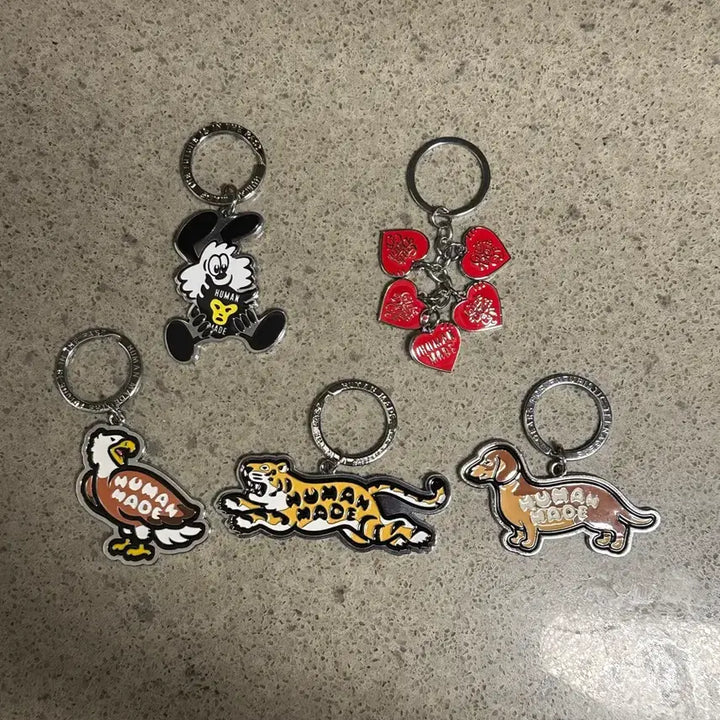 [BUNJANG] Human Made Keyring Collection / [급처] 휴먼메이드 키링