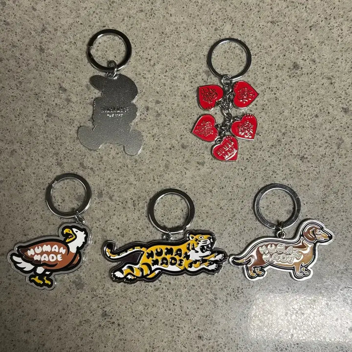 [BUNJANG] Human Made Keyring Collection / [급처] 휴먼메이드 키링