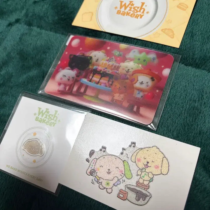 [BUNJANG] NCT WISH Wish Bakery Bundle Set Lenticular Card, Metal Sticker / 엔시티위시 팝업 위시베이커리 대왕띠부실 메탈스티커 전차스 렌티큘러카 댕트