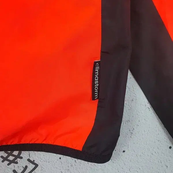 [BUNJANG] Adidas Windproof Waterproof Warm-up Windbreaker Orange L / 아디다스 ADIDAS 방풍 방수 웜업 바람막이 오렌지 L 3800160