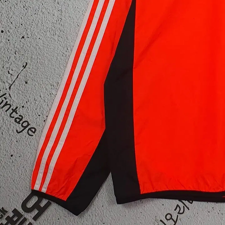 [BUNJANG] Adidas Windproof Waterproof Warm-up Windbreaker Orange L / 아디다스 ADIDAS 방풍 방수 웜업 바람막이 오렌지 L 3800160