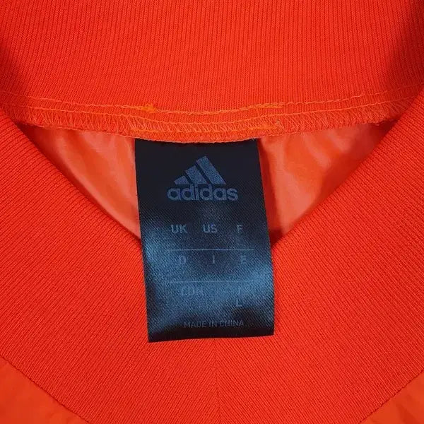 [BUNJANG] Adidas Windproof Waterproof Warm-up Windbreaker Orange L / 아디다스 ADIDAS 방풍 방수 웜업 바람막이 오렌지 L 3800160