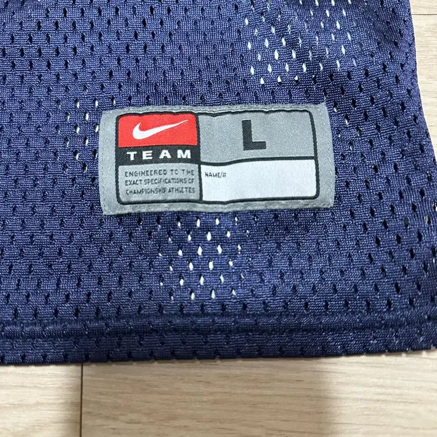 [BUNJANG] Nike Navy Mesh Rugby Jersey L / 나이키 네이비 메쉬 럭비 저지 L