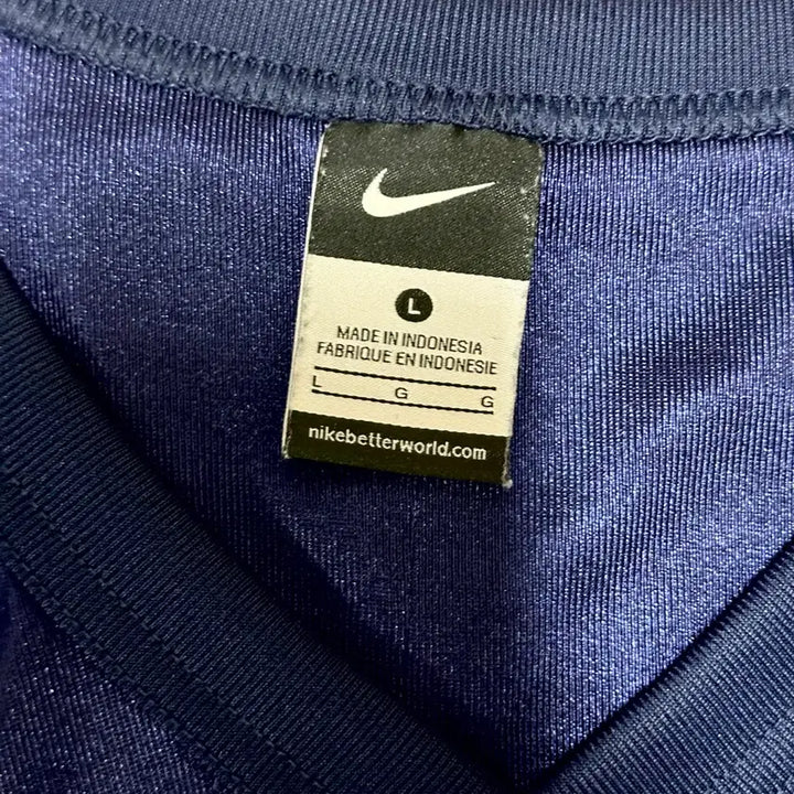 [BUNJANG] Nike Navy Mesh Rugby Jersey L / 나이키 네이비 메쉬 럭비 저지 L
