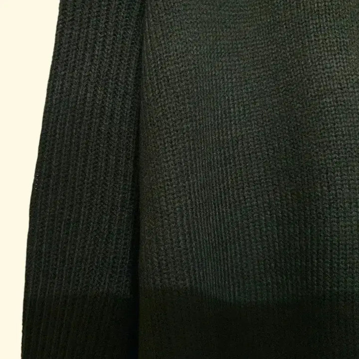 [BUNJANG] Olive Green Turtleneck Knit Sweater / 새상품 여성 니트 55 66 77  터들넥 니트 목폴라 여자 니트 새제품