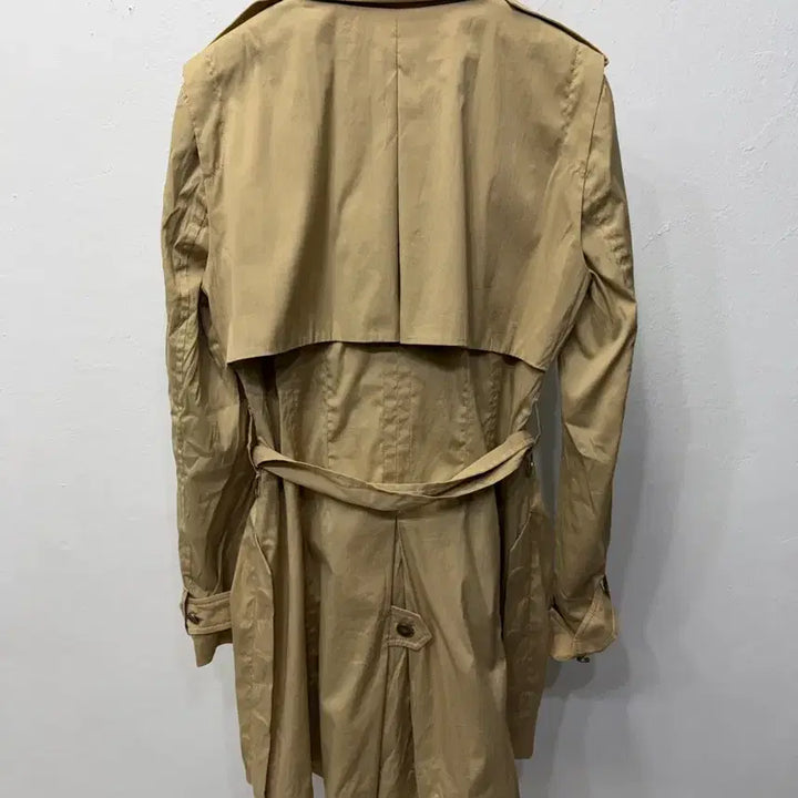 [BUNJANG] TIME Beige Trench Coat Jacket (Size 82) / 정품) TIME 타임 한섬 베이지 트렌치코트 자켓 82