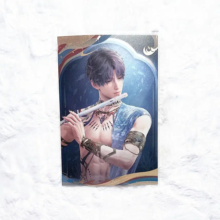[BUNJANG] Love Deep Space Giwook White Night Postcard Official Goods / 럽딥 러브앤딥스페이스 기욱 백야 엽서 지류 굿즈 공굿