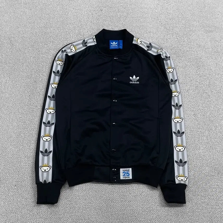 [BUNJANG] Adidas Nigo Bear Track Top Jersey Jacket / 아디다스 니고베어 트랙탑 져지 자켓 블랙
