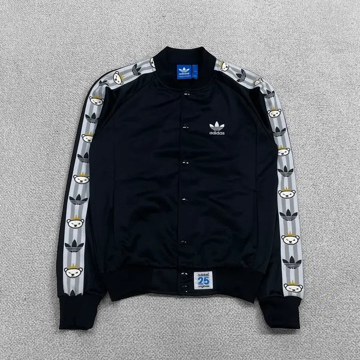 [BUNJANG] Adidas Nigo Bear Track Top Jersey Jacket / 아디다스 니고베어 트랙탑 져지 자켓 블랙