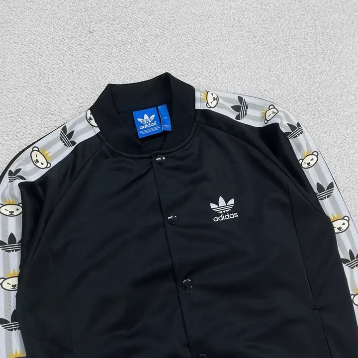 [BUNJANG] Adidas Nigo Bear Track Top Jersey Jacket / 아디다스 니고베어 트랙탑 져지 자켓 블랙