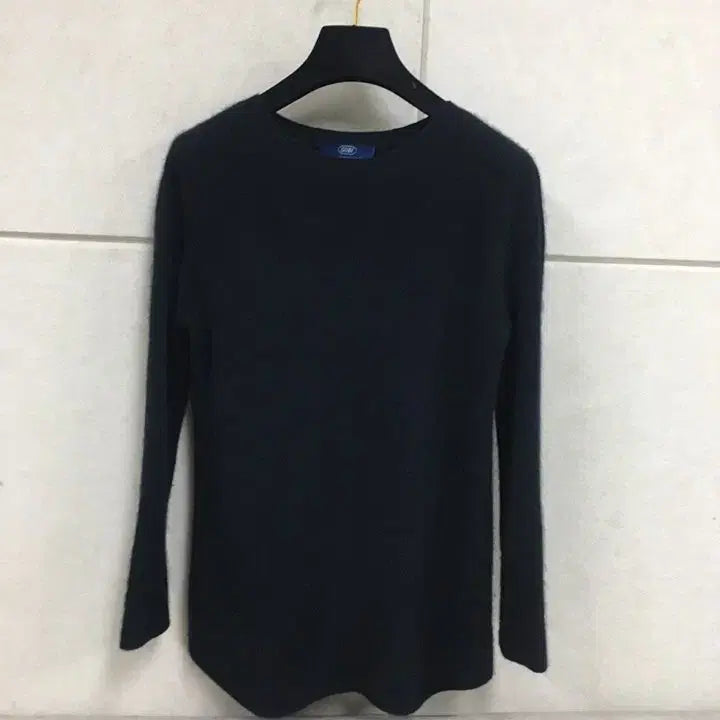 [BUNJANG] GOBI Cashmere Knit Top Black / GOBI 고비  몽골 캐시미어100 니트티 블랙M