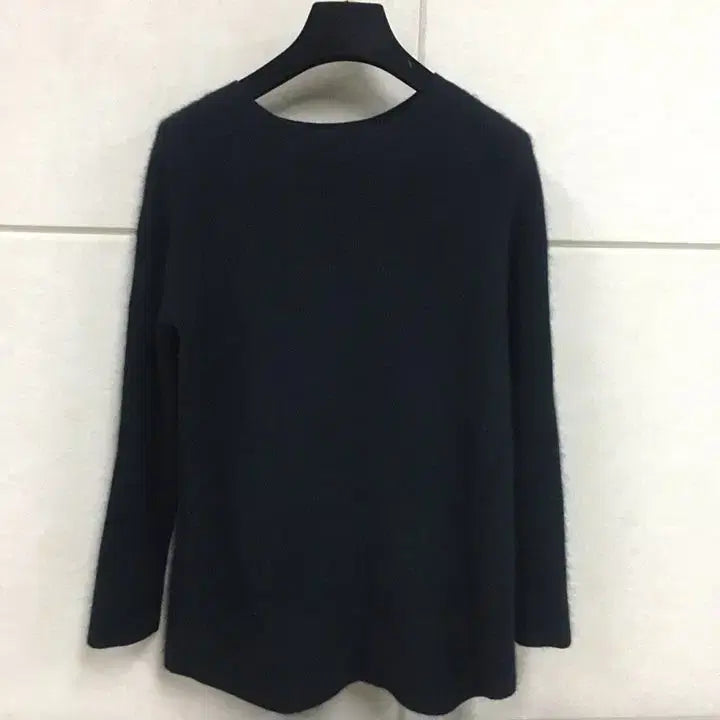 [BUNJANG] GOBI Cashmere Knit Top Black / GOBI 고비  몽골 캐시미어100 니트티 블랙M