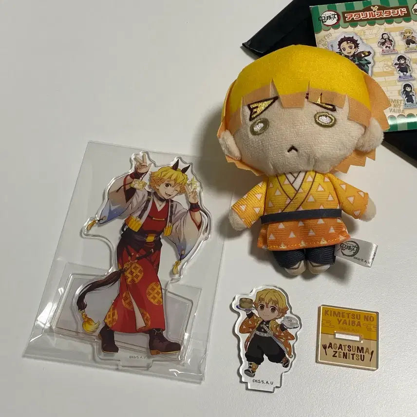 [SOLD OUT] 귀멸의칼날 젠이츠 니토탄, 아크릴 일괄