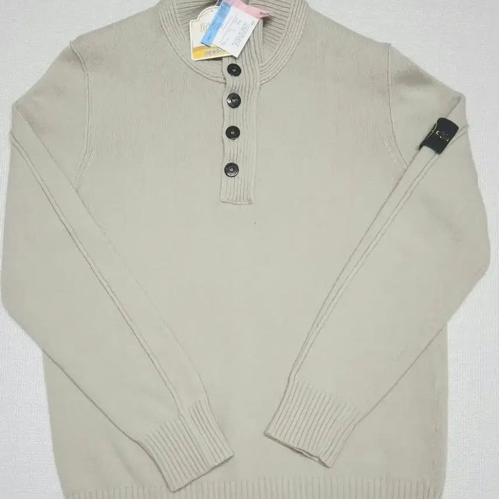 [SOLD OUT] (정품) 스톤아일랜드 와펜 하프집업 니트