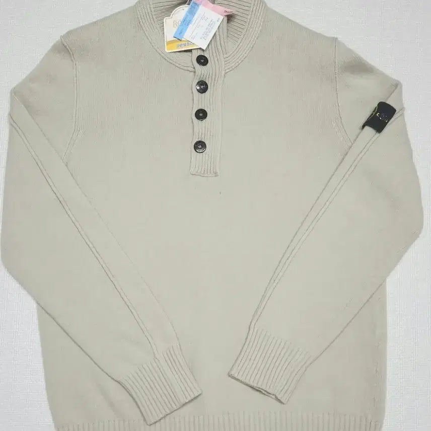 [SOLD OUT] (정품) 스톤아일랜드 와펜 하프집업 니트