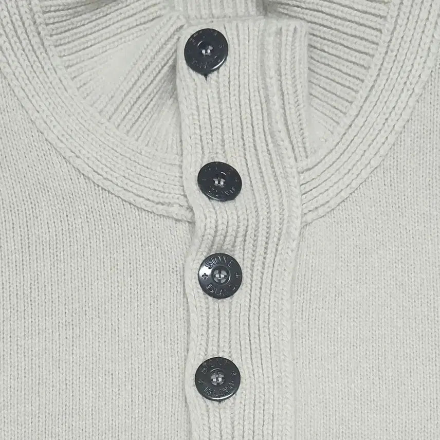 [SOLD OUT] (정품) 스톤아일랜드 와펜 하프집업 니트