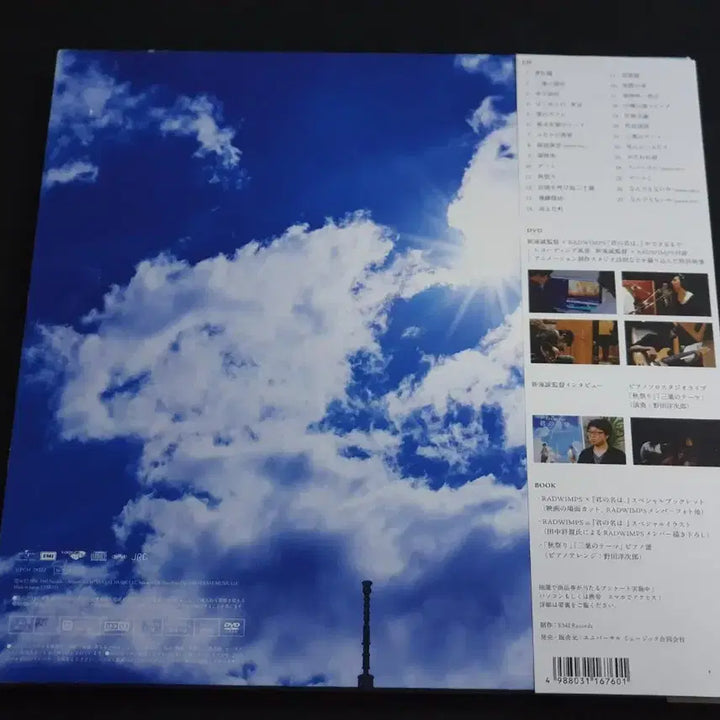 [BUNJANG] RADWIMPS Your Name. OST Limited Edition CD+DVD / 일본 애니메이션 너의 이름은 OST (CD+DVD) 한정반 래드윔프스