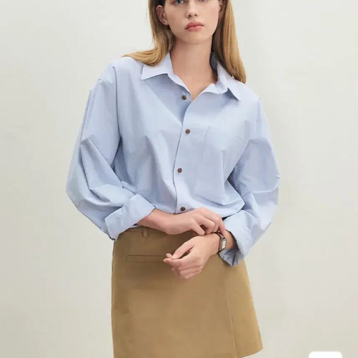 [BUNJANG] City Breeze Sky Blue Shirt / [새상품] 시티브리즈 셔츠