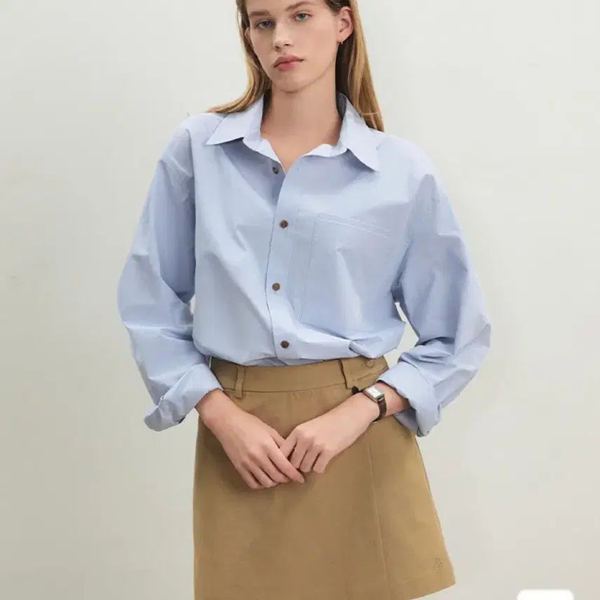 [BUNJANG] City Breeze Sky Blue Shirt / [새상품] 시티브리즈 셔츠