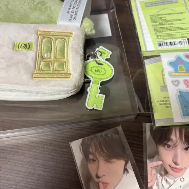 [SOLD OUT] Nct wish 리쿠 생일 엠디 파우치