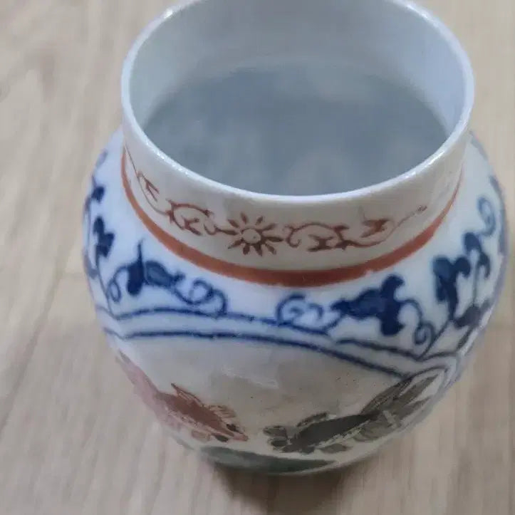 [BUNJANG] Vintage Goldfish Porcelain Vase / 중국도자기 박태 빈티지 금붕어 도자기 화병