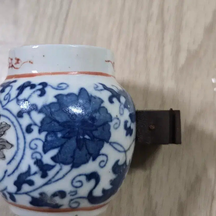 [BUNJANG] Vintage Goldfish Porcelain Vase / 중국도자기 박태 빈티지 금붕어 도자기 화병