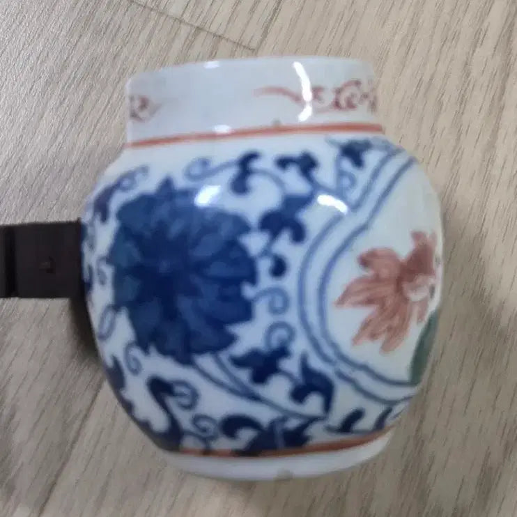 [BUNJANG] Vintage Goldfish Porcelain Vase / 중국도자기 박태 빈티지 금붕어 도자기 화병