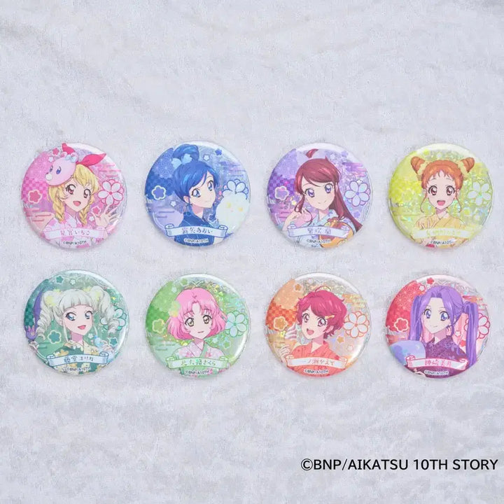 [BUNJANG] Aikatsu Summer Party Can Badge - Random / 아이카츠 썸머파티 캔뱃지 사쿠라