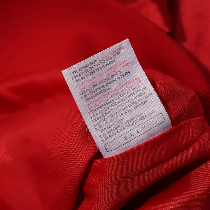 [BUNJANG] New Balance Satin Varsity Jacket (Size L) / NEWBALANCE 샤틴 바시티 점퍼 size L