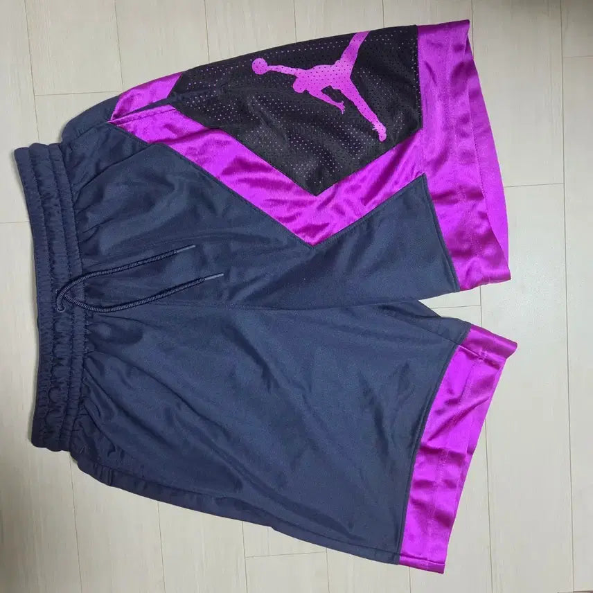 [SOLD OUT] [asia L] 조던 다이아몬드 메쉬 반바지 쇼츠 네이비 / 퍼플