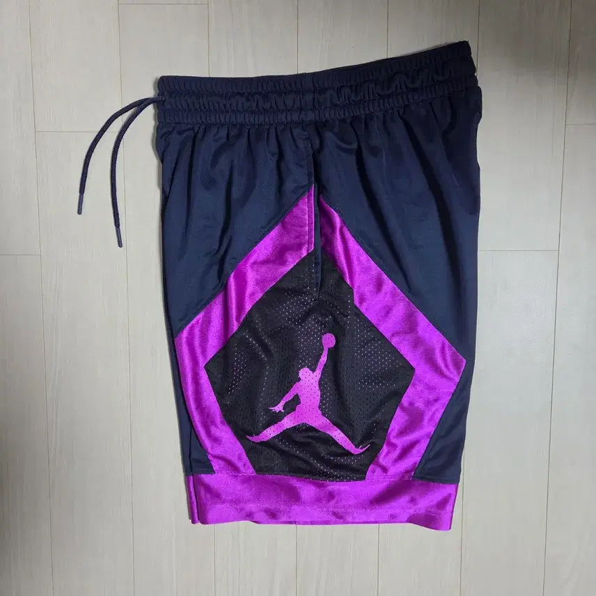 [SOLD OUT] [asia L] 조던 다이아몬드 메쉬 반바지 쇼츠 네이비 / 퍼플
